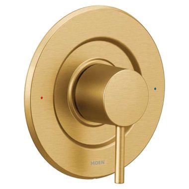 Click here to see Moen T2191BG Moen Align Posi-Temp Single-Handle Valve Trim, Lever Handle, Brushed Gold - T2191BG