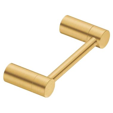 Click here to see Moen YB0408BG Moen Align Pivoting Toilet Paper Holder, Brushed Gold - YB0408BG