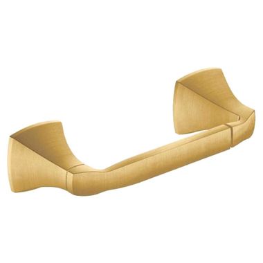 Click here to see Moen YB5108BG Moen Voss Pivoting Toilet Paper Holder, Brushed Gold - YB5108BG