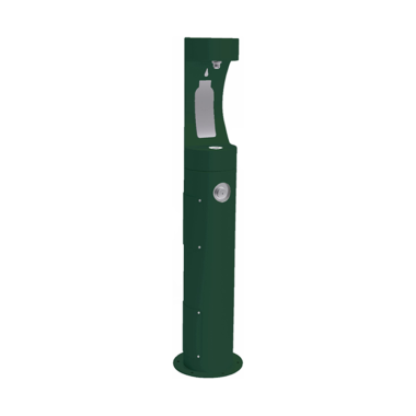 Click here to see Elkay LK4400BFEVG Elkay LK4400BFEVG Outdoor EZH2O Bottle Filling Station Pedestal, Evergreen