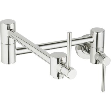 Click here to see Elkay LK7757PSS Elkay Ella Wall-Mount Pot Filler Faucet, Polished Stainless Steel - LK7757PSS