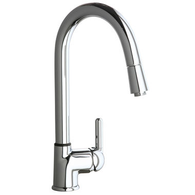 Click here to see Elkay LK7322CR Elkay Moda Single-Handle Pull-Down Kitchen Faucet, Chrome - LK7322CR