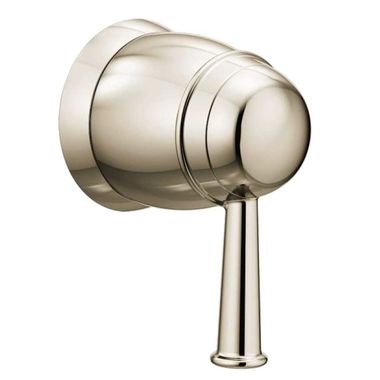 Click here to see Moen T4412NL Moen Belfield Volume Control Trim, Lever Handle, Polished Nickel - T4412NL