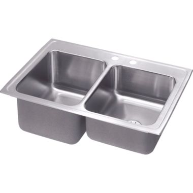 Click here to see Elkay STLRQ3322LMR2 Elkay STLRQ3322LMR2 Gourmet Double Bowl Sink