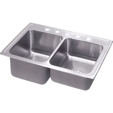 Click here to see Elkay STLRQ3322L5 Elkay STLRQ3322L5 Gourmet Double Bowl Sink