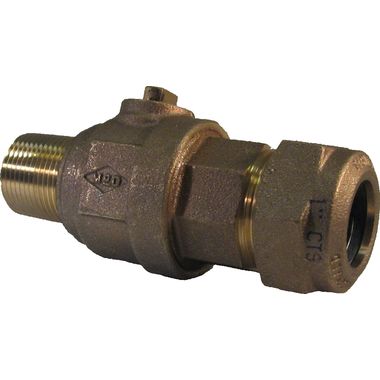 Click here to see AY McDonald  AY McDonald 1in CTS x 1in MIP Tough Tube Corp Stop