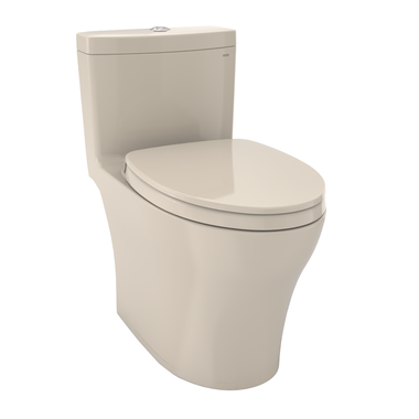 Click here to see Toto MS646124CUMFG#03 Toto MS646124CUMFG#03 Bone Aquia IV One-Piece Elongated Toilet 