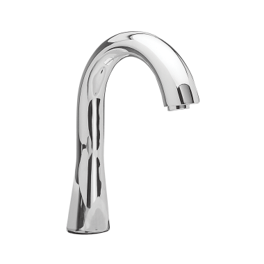 Click here to see Toto TEL153-D20EM#CP TOTO Gooseneck EcoPower Touchless Lavatory Faucet with Thermostatic Mixing Valve, Vandal Resistant Aerator, Polished Chrome - TEL153-D20EM#CP