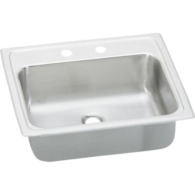 Click here to see Elkay PSLVR1917LO2 Elkay PSLVR1917LO2 Pacemaker Stainless Steel Single Bowl Lavatory Sink