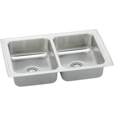 Click here to see Elkay PSFRQ3319 Elkay PSFRQ3319 Gourmet Stainless Steel Double Bowl Sink