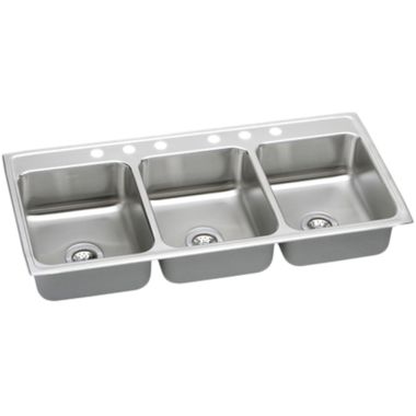 Click here to see Elkay LTR46224 Elkay LTR46224 Gourmet Triple Bowl Kitchen Sink