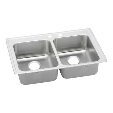 Click here to see Elkay LRADQ332160MR2 Elkay LRADQ332160MR2 33 x 21 Inch Gourmet Sink with Quick-Clip