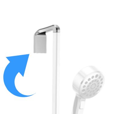 Click here to see Brizo RP100437PC Brizo Levoir Slide Bar Mounting Bracket and Hardware, Polished Chrome - RP100437PC