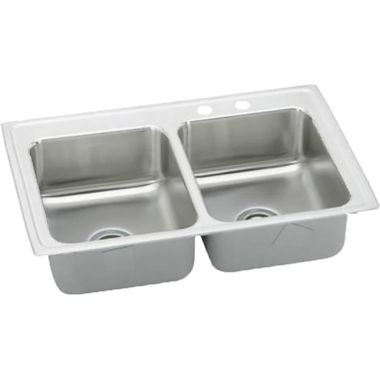 Click here to see Elkay LRADQ292255MR2 Elkay LRADQ292255MR2 29 x 22 Inch Gourmet Sink with Quick-Clip
