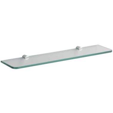 Click here to see Delta IAO20140 Delta Lilah Wall Mounted Glass Shelf, Chrome - IAO20140