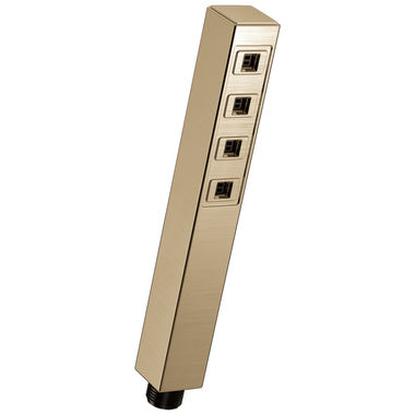 Click here to see Delta 59567-CZ-PK Delta H2Okinetic Hand Shower, WaterSense, 1.75 GPM, Champagne Bronze - 59567-CZ-PK