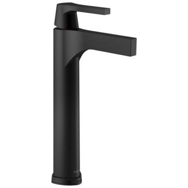 Click here to see Delta 774T-BL-DST Delta Zura Single Handle Touch2O.XT Vessel Lavatory Faucet, Diamond Seal Technology, Matte Black - 774T-BL-DST