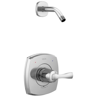 Click here to see Delta T14276-LHD Delta Stryke Monitor 14 Series Pressure-Balanced Single-Handle Shower Faucet, Lever Handle, Less Showerhead, Chrome - T14276-LHD