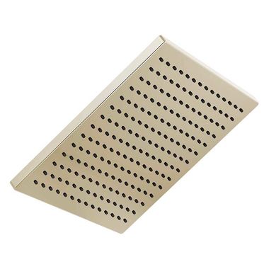 Click here to see Delta 52159-PN25 Delta Single-Setting Metal Raincan Shower Head, 2.5 GPM, Polished Nickel - 52159-PN25