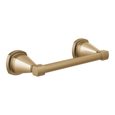 Click here to see Delta 77655-CZ Delta Stryke Pivoting Toilet Paper Holder, Champagne Bronze - 77655-CZ