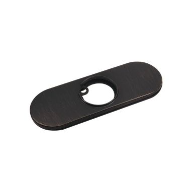Click here to see Delta RP100091RB Delta Trinsic 6in Venetian Bronze Escutcheon for 559HAR-RB-DST Single-Handle Bathroom Faucet - RP100091RB