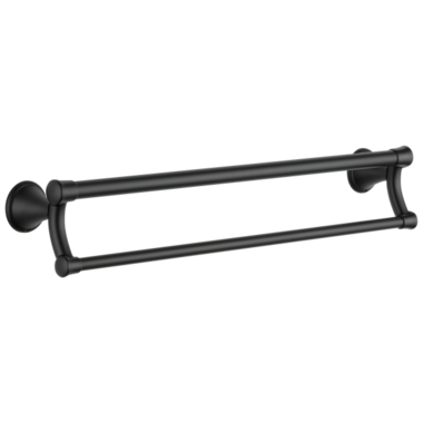 Click here to see Delta 41419-BL Delta Decor Assist Transitional Towel Bar with Assist Bar, Matte Black - 41419-BL