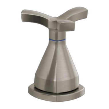 Click here to see Delta RP100395SS Delta Stryke Single Cross Right Handle Assembly for Roman Tub Faucet, ADA, Stainless - RP100395SS