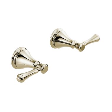 Click here to see Delta RP100465PN Delta Cassidy 6-11/16in Traditional Polished Nickel Handle Kit for T5797-WL Wall-Mount Tub Filler - RP100465PN