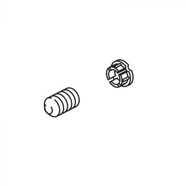 Click here to see Delta RP100375 Delta Stryke 1/4in Chrome Set Screw and Button for 14S Series Tub Filler - RP100375