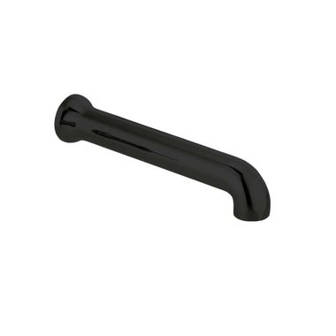 Click here to see Delta RP100454BL Delta Trinsic 12in Matte Black Spout for T5759-BLWL Contemporary Wall-Mount Tub Filler - RP100454BL