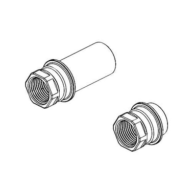 Click here to see Delta RP100467 Delta Cassidy Traditional Spout Mounting Nut for T5797-WL Wall-Mount Tub Filler - RP100467