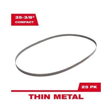 Click here to see Milwaukee 48-39-0536 Milwaukee 48-39-0536Compact Bandsaw Blades 24 TPI -  25/pk 
