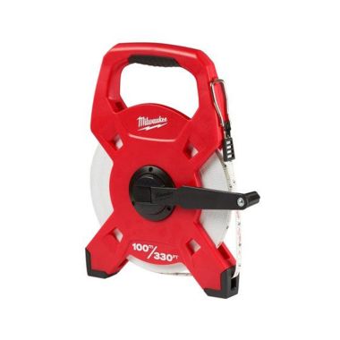 Click here to see Milwaukee 48-22-5310 Milwaukee 48-22-5310 Fiberglass Open Reel Long Tape - 100m/330' 