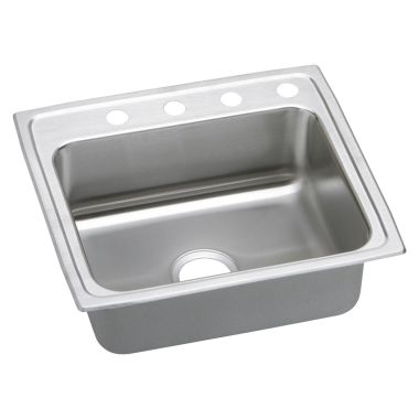 Click here to see Elkay LRADQ2219400 Elkay LRADQ2219400 Gourmet Stainless Steel Single Bowl Sink