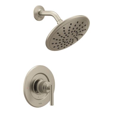 Click here to see Moen T3002EPBN Moen Gibson Posi-Temp Single-Handle Shower Faucet with 8