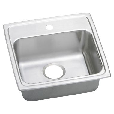 Click here to see Elkay LRADQ1919401 Elkay LRADQ1919401 Gourmet (Lustertone) Stainless Steel Single Bowl Sink