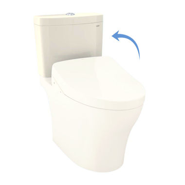 Click here to see Toto ST446UMA#12 TOTO ST446UMA#12 Aquia IV Dual Flush Toilet Tank, 1.0 And 0.8 GPF, Sedona Beige