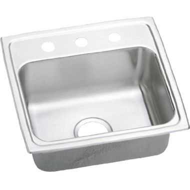 Click here to see Elkay LRADQ191865L3 Elkay LRADQ191865L3 ADA Lustertone Quick Clip Single Bowl Sink