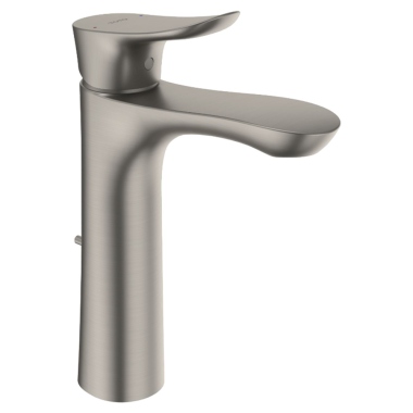 Click here to see Toto TLG01304U#BN TOTO GO 1.2 GPM Single Handle Semi-Vessel Bathroom Sink Faucet with COMFORT GLIDE Technology, WaterSense Certified, Brushed Nickel - TLG01304U#BN