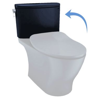 Click here to see Toto ST442EA#51 TOTO Nexus 1.28 GPF Toilet Tank Only with WASHLET+ Auto Flush Compatibility, Ebony - ST442EA#51