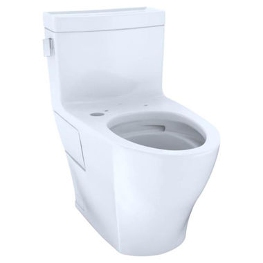 Click here to see Toto CST624CEFGAT40#01 TOTO CST624CEFGAT40#01 Legato One-Piece Elongated Toilet Bowl, 1.28 GPF, CeFiontect, Cotton White