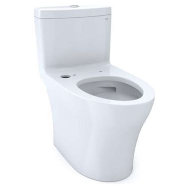 Click here to see Toto CST646CEMFGAT40#01 TOTO Aquia IV One-Piece Elongated Dual Flush 1.28 and 0.8 GPF WASHLET+ and Auto Flush Ready Toilet with CEFIONTECT, Cotton White - CST646CEMFGAT40#01