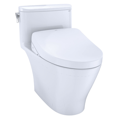 Click here to see Toto MW6423056CEFGA#01 TOTO Nexus WASHLET+ One-Piece Toilet with S550e Bidet Seat, Auto-Open/Close, 1.28 GPF, Auto-Flush, Cotton White - MW6423056CEFGA#01