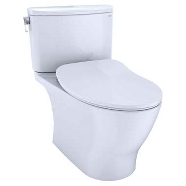 Click here to see Toto MS442234CUFG#01 TOTO Nexus 1G Two-Piece Toilet with SoftClose Seat, Elongated, Universal Height, WASHLET+ Ready, 1.0 GPF, Cotton White - MS442234CUFG#01