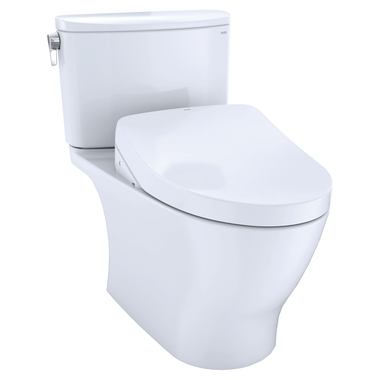 Click here to see Toto MW4423046CEFGA#01 TOTO WASHLET+ Nexus Two-Piece Elongated 1.28 GPF Toilet with Auto Flush S500e Contemporary Bidet Seat, Cotton White - MW4423046CEFGA#01