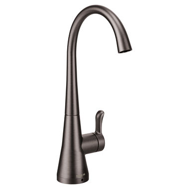 Click here to see Moen S5520BLS Moen SIP Transitional One-Handle Beverage Faucet, Black Stainless - S5520BLS