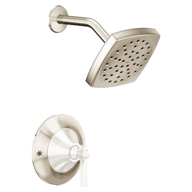 Click here to see Moen TS2912NHNL Moen Flara Posi-Temp Shower Trim, Less Head, Polished Nickel - TS2912NHNL
