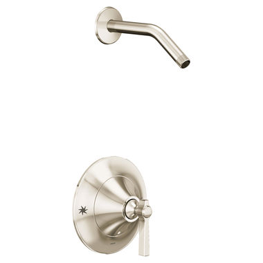 Click here to see Moen TS3912NHNL Moen TS3912NHNL Flara Moentrol Shower Trim Only, Polished Nickel, Less Head