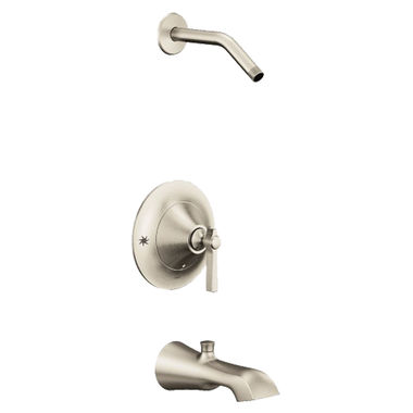 Click here to see Moen TS3913NHBN Moen TS3913NHBN Flara Moentrol Tub/Shower Trim Only, Brushed Nickel, Less Head