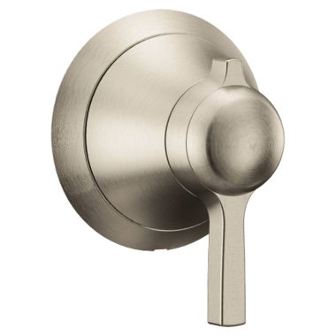 Click here to see Moen TS4202BN Moen Flara Volume Control Trim, Lever Handle, Brushed Nickel - TS4202BN